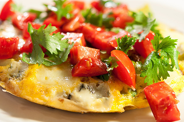 Cheesy Frittata Dinner Menu